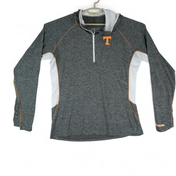 Tennessee Volunteers Hoodie Shirt Mens XXL Gray Campus Heritage Performance Tech - Picture 2 of 9